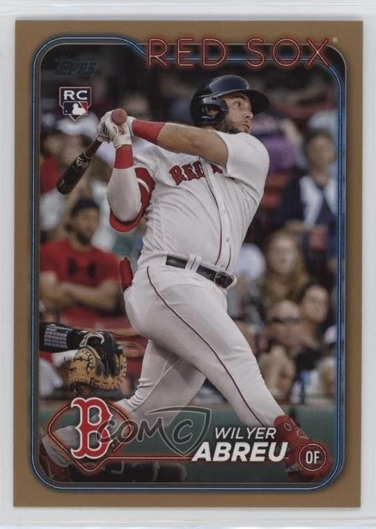 2024 Topps Series 2 Gold /2024 Wilyer Abreu #672 Rookie RC