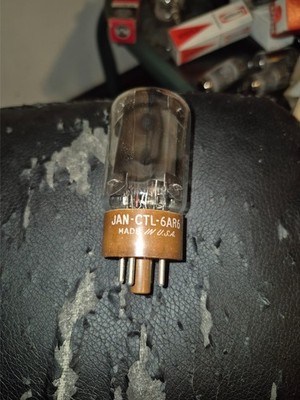 1  Strong Mil spec Tungsol 6AR6  Tube  #20216