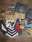Large US Military Insignia Lot - WW1 thru 1970s