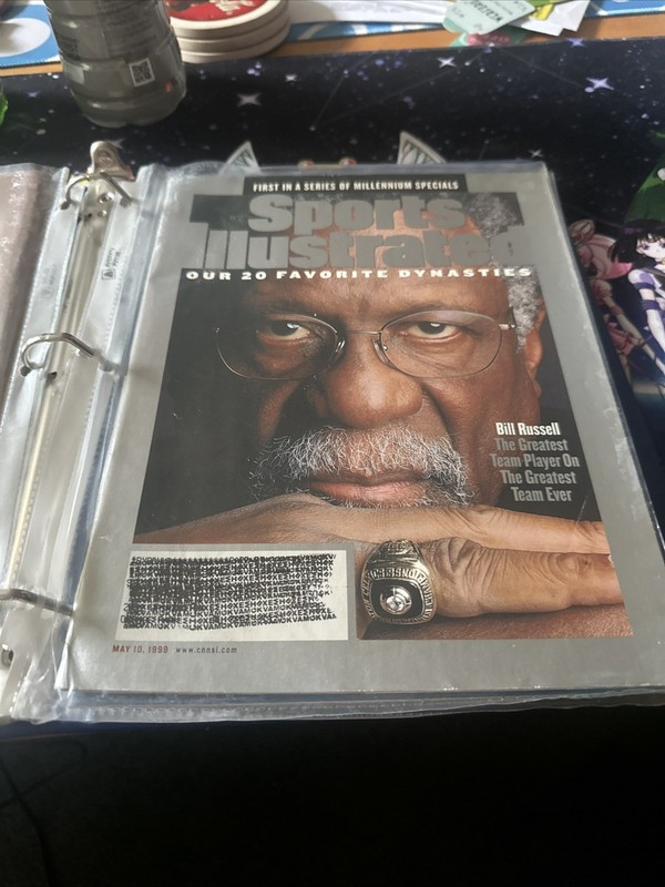 Sports Illustrated~Our 20 Favorite Dynasties~Bill Russell~1999