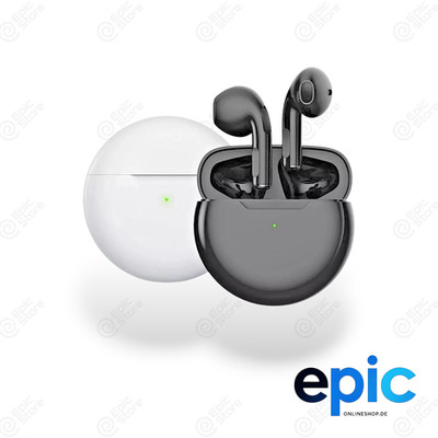 Kabellos Kopfhörer TWS Pro 6 Headsets Touch Control Bluetooth 5.3