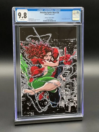Amazing Spider-Man #28 CGC 9.8 (2023) - Andrews Virgin Edition