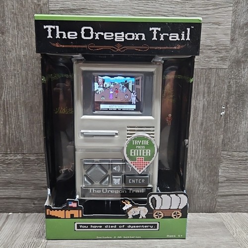 THE OREGON TRAIL Electronic Handheld Retro Classic Computer Game Basic Fun
