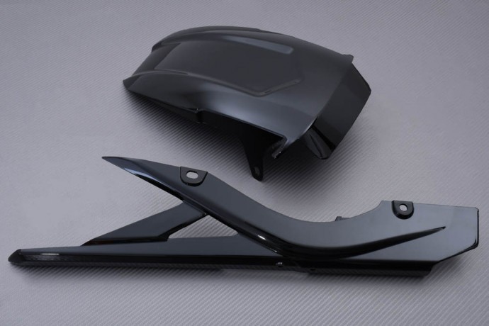 Garde boue arrière YAMAHA YZF R3 2019-2022 accessoire protection moto avec pare chaine
