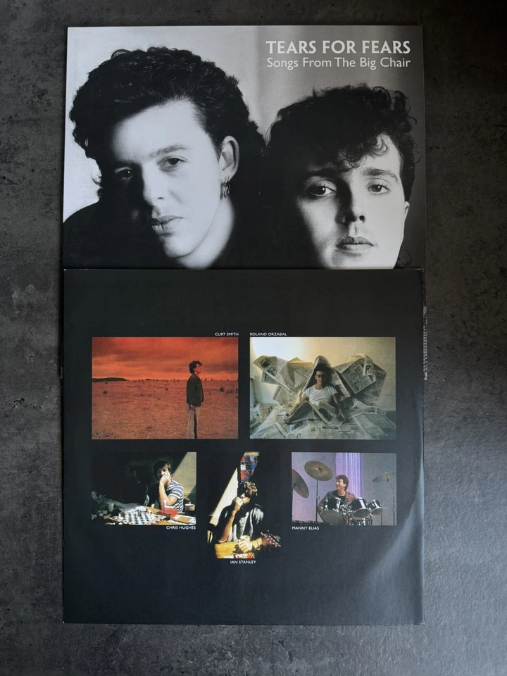 Tears For Fears Songs From The Big Chair Blood Records Limited Edition Vinyl - Image 2 of 4