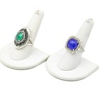 Gabriel & Co. Sterling Quartz Cocktail Rings Size 7.5-8.75 Lot of 2 #S5596-4 — photo 2