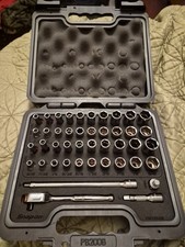 Snap On 1/4 Inch Drive Set 6 Point Metric 44 Pieces In Case Brand New