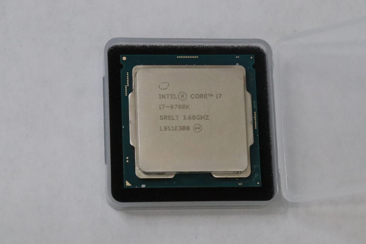 Intel Computer Processors Intel Core i7-9700K Processor Model for