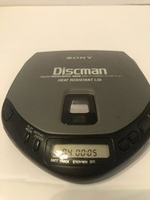 Sony Discman Walkman D-171 Compact CD Player Digital Mega Bass - Tested Works