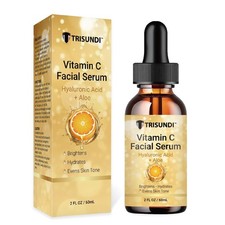 Vitamin C Serum for Face Hyaluronic Acid Aloe Brightening Hydrating Skin 2 fl oz
