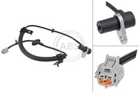 A.B.S. ABS Sensor Raddrehzahl 30988 FüR Nissan Almera 2 N16