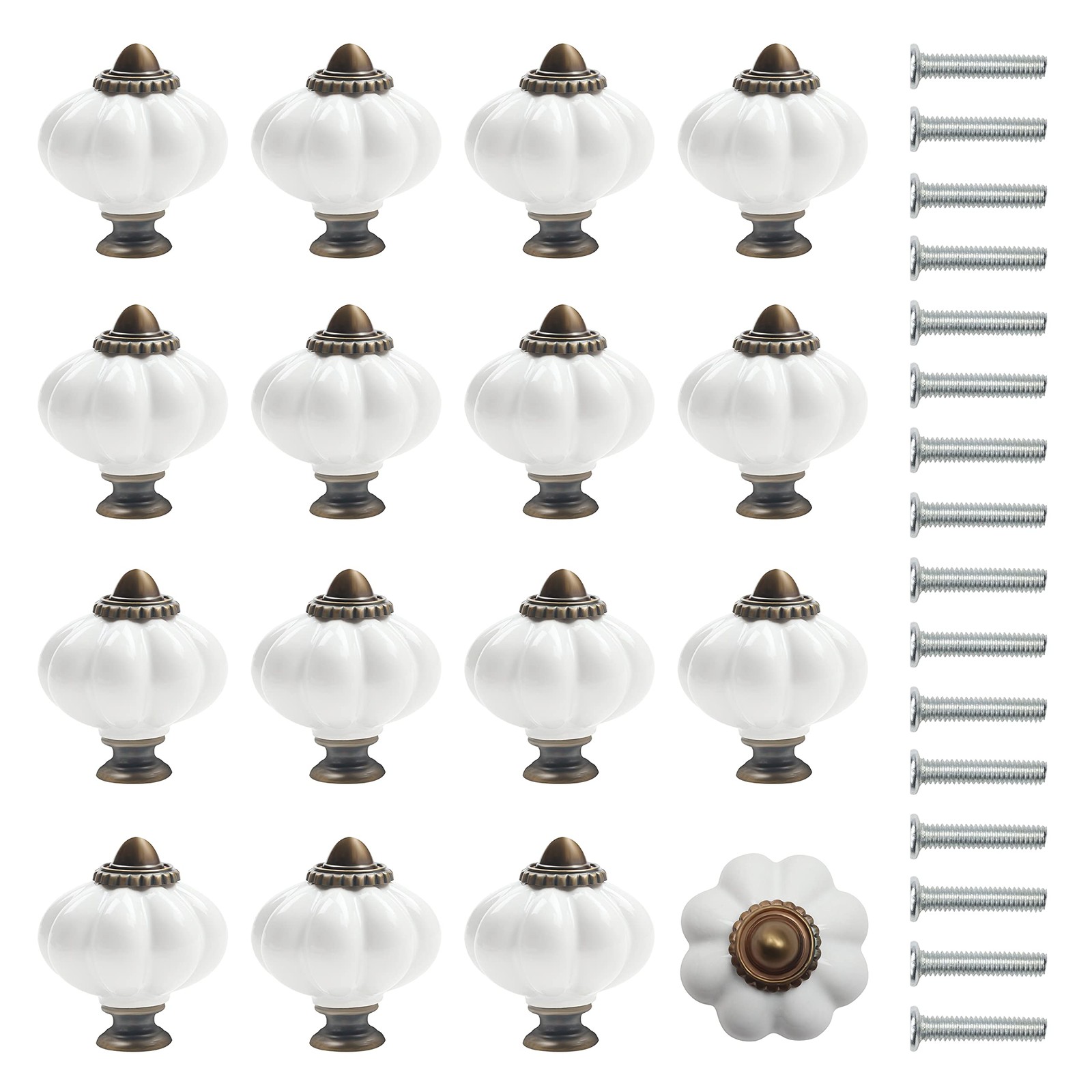 Винтажная керамика из Тюркнауфа и бронзы Krbis Mbelknpfe Keramik mit 4590₽