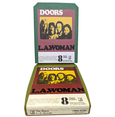 Getestet Und Neu Aufgebaut! The Doors L.A. Woman 8-Track Cartridge Box 1971