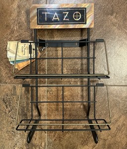 Tazo Tea Heavy Metal Display Stand