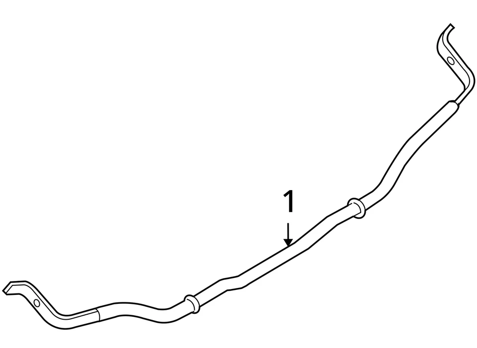 Barra estabilizadora trasera Ford Escape 2010 tracción delantera fabricante de equipos originales 121 k millas - LKQ406277176 Foto 4 de 4