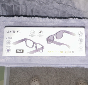 AIMB-V3 Smart Glasses Black - Bluetooth Connectivity
