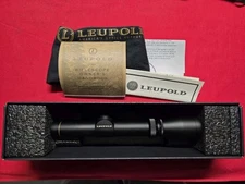Leopold VX-1 Muzzlerleloader 1X4 20 MM. Matt Heavy Duplex Scope. 58790