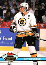 1991-92 Stadium Club #233 Ray Bourque Boston Bruins HOF
