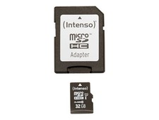 Intenso 32GB microSDHC 32GB MicroSDHC Class 10 UHS-I 90MB/s Class 1 3423480