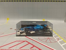 1:43 MINICHAMPS FORMULA 1 BENETTON RENAULT SPORT B201 GP USA 2001 J. BUTTON