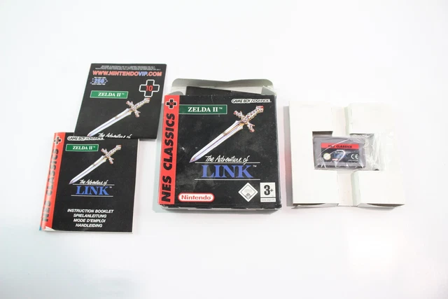 Zelda II The Adventure Of Link Boxed w/ Inserts & Manual 