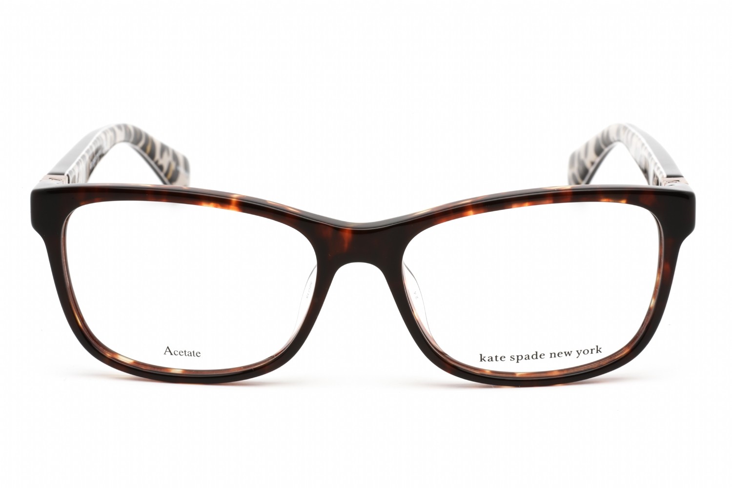 KATE SPADE CALLEY 1NR Eyeglasses Beige Havana Frame 50mm