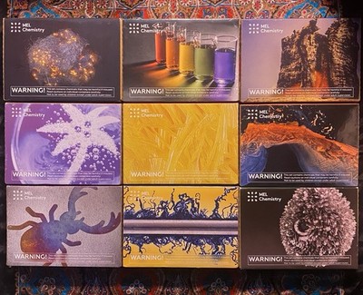 Mel Chemistry | Set of 9 | Educational Chemistry Sets for Kids | 10+ |