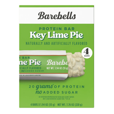 Barebells Protein Bars Key Lime Pie 55g 4 Pack High Protein Low Sugar Snack