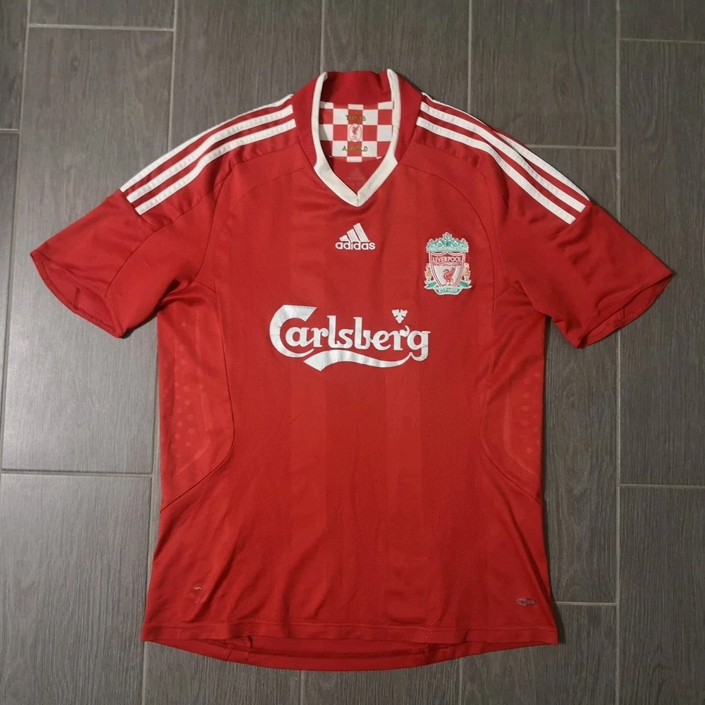 Vintage Retro 2008/09 Liverpool FC LFC Trikot Größe: M Fußball Streatwear Adidas