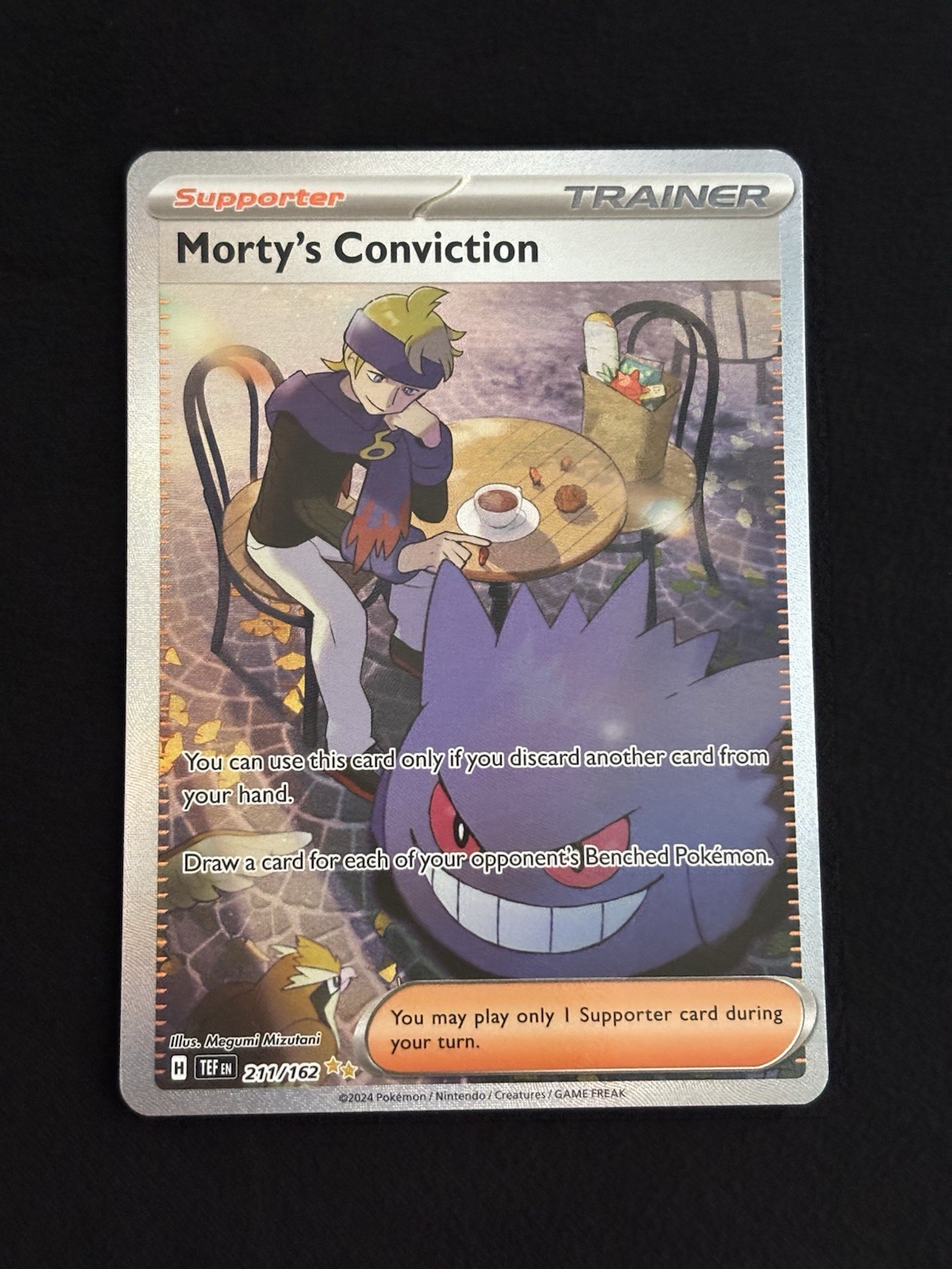 Morty's Conviction 211/162 SV05: Temporal Forces Holo Pokémon TCG - NM