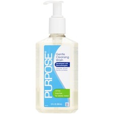 Purpose Gentle Cleansing Wash Pump Bottle Hypoallergenic Oil Fee Soap Free 12 oz