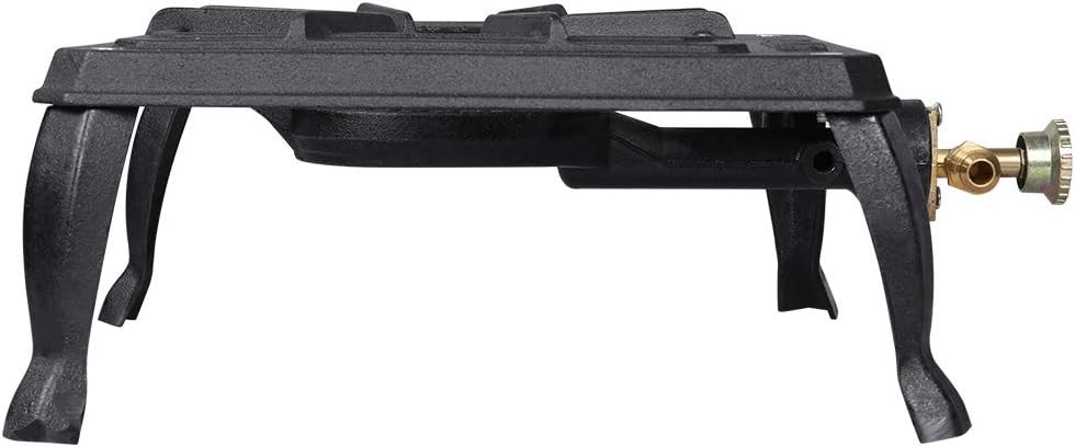 Portable Stove Burner Cast Iron Propane LPG Gas Cooker for Patio Outdoor Camping