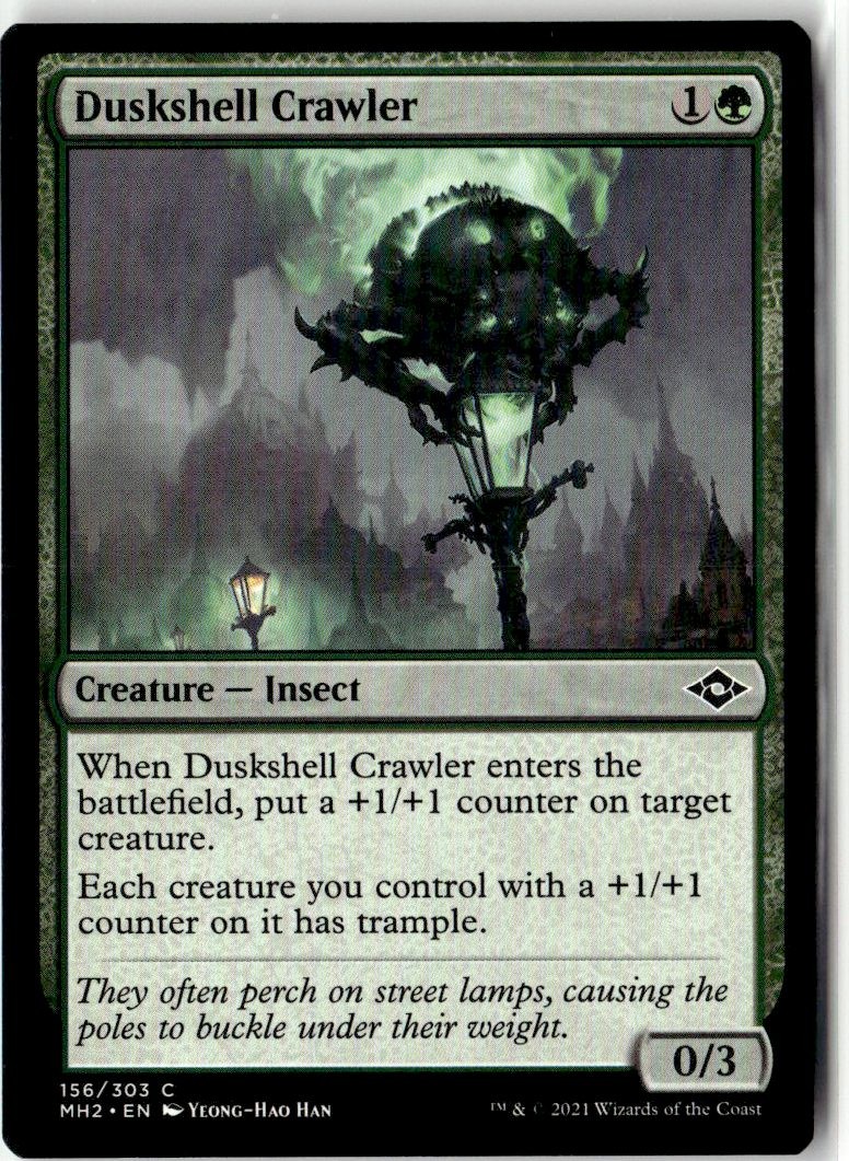 Duskshell Crawler NM Modern Horizons 2 Magic the Gathering 156