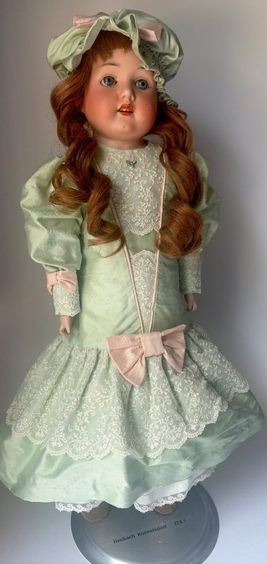 Heubach Koppelsdorf Germany Antique Doll Sleep Glass Eye Open Mouth 275/1