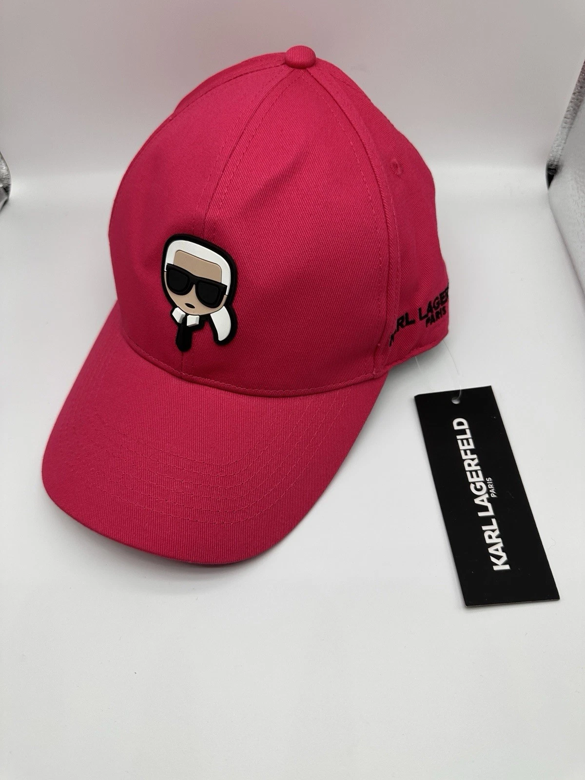 Karl Lagerfeld Unisex Adjustable Baseball Cap One Size, Iconic Logo, Stylish Fit