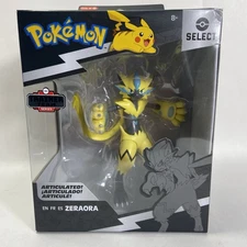 Pokemon  ZERAORA 6" Figure Select Trainer Series Jazwares BRAND NEW