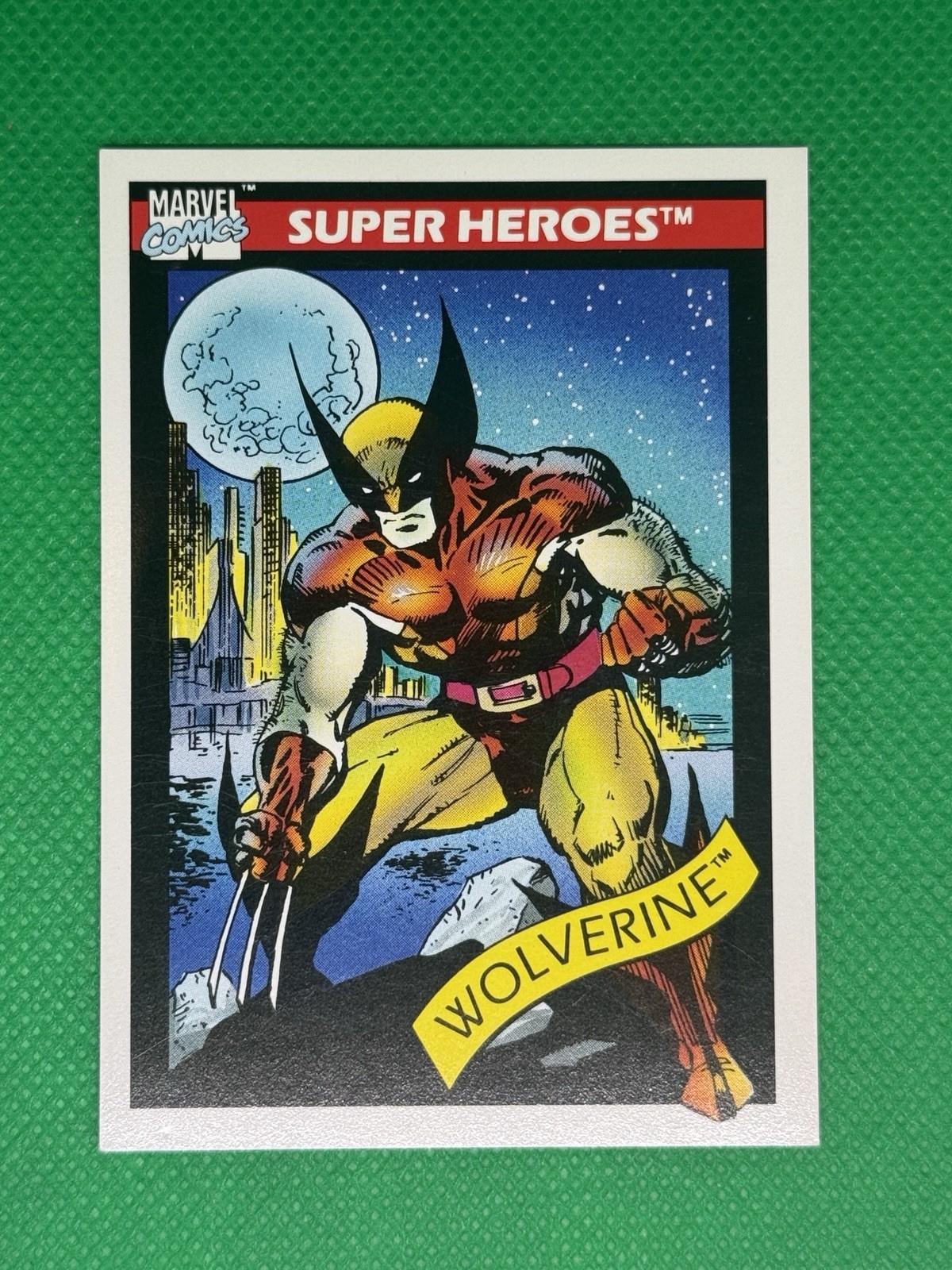 1990 Impel Marvel Universe Super Heroes Wolverine #10