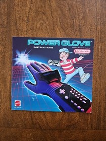 VTG Nintendo Power Glove Instruction Manual & Program Guide Booklets ONLY NES 