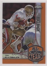 2024 Topps Chrome All-Chrome Team Orange Refractor 21/25 Tom Rathman #ACT-2 jc3