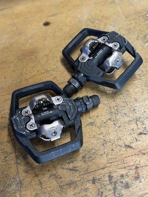 SHIMANO SPD PEDALS & CLEATS PD-ME700 FOR ROAD OR TRAIL DUAL PLATFORM CLIPLESS