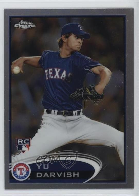 2012 Topps Chrome Refractor Yu Darvish #151 fg5