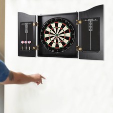 Dart board, classic dart board cabinet, adult dart board set in homes,bedrooms