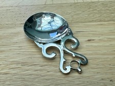 Fine Scottish Sterling Silver Tea Caddy Spoon By Isle of Mull Silver Co
