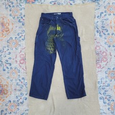 Carhartt FR Cat 2 2112 Mens Work Trousers Navy Waist 31
