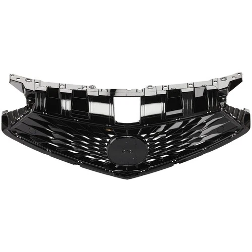Fit 2023-2024 Acura Integra Front Bumper Upper Grille Grill Black Trim Centre - Picture 4 of 13