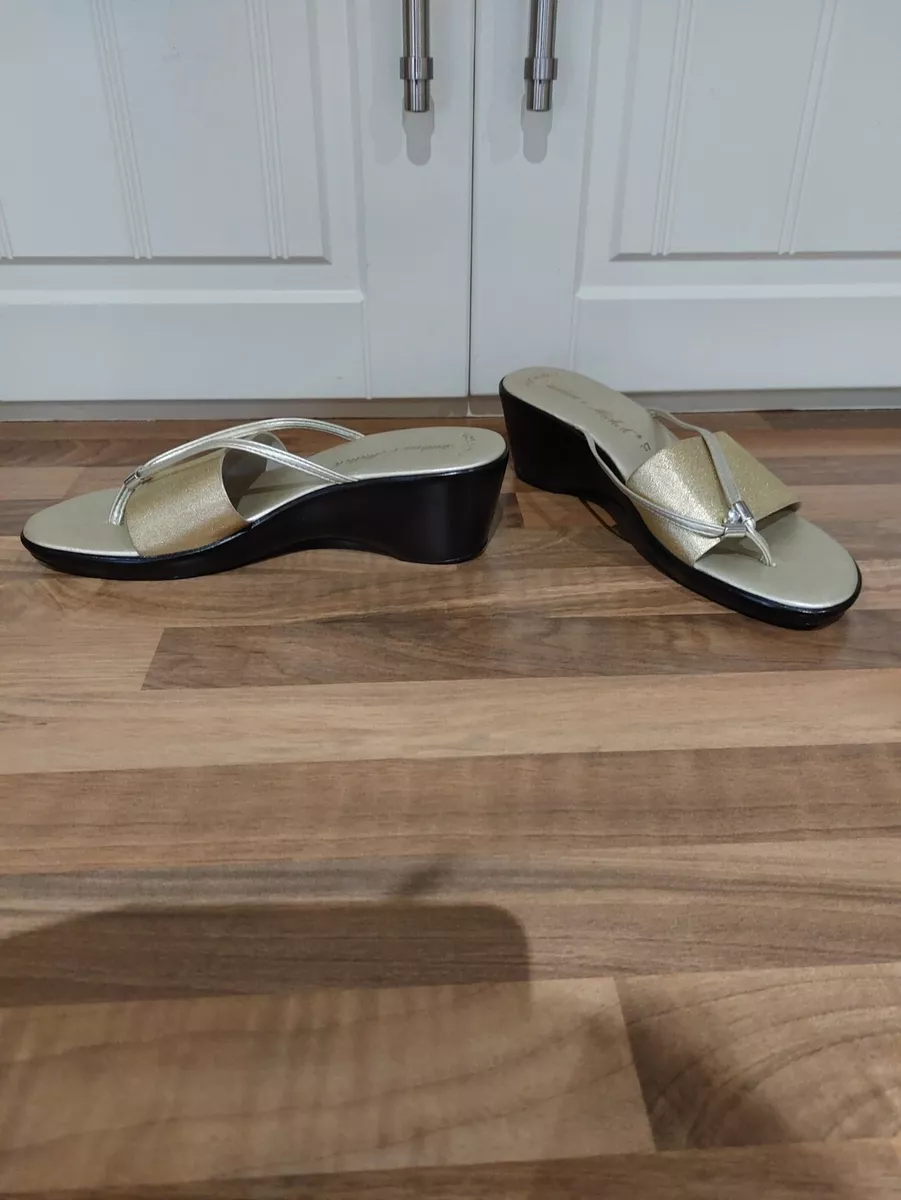 Gold slip hotsell on mules