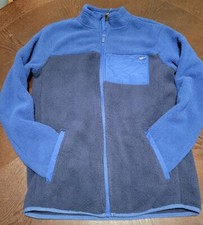 All in Motion Boys Size XL 16 Blue Zip Up Blue Cozy Fleece Jacket Coat Winter