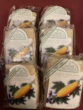 6 Individually Wrapped Loofah Sponges Sarah Michaels Natural