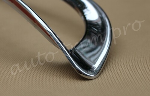 For Jeep Cherokee KL 2014-18 Rear Bumper Fog Light Cover Chrome Trim Accessories - Picture 6 of 7