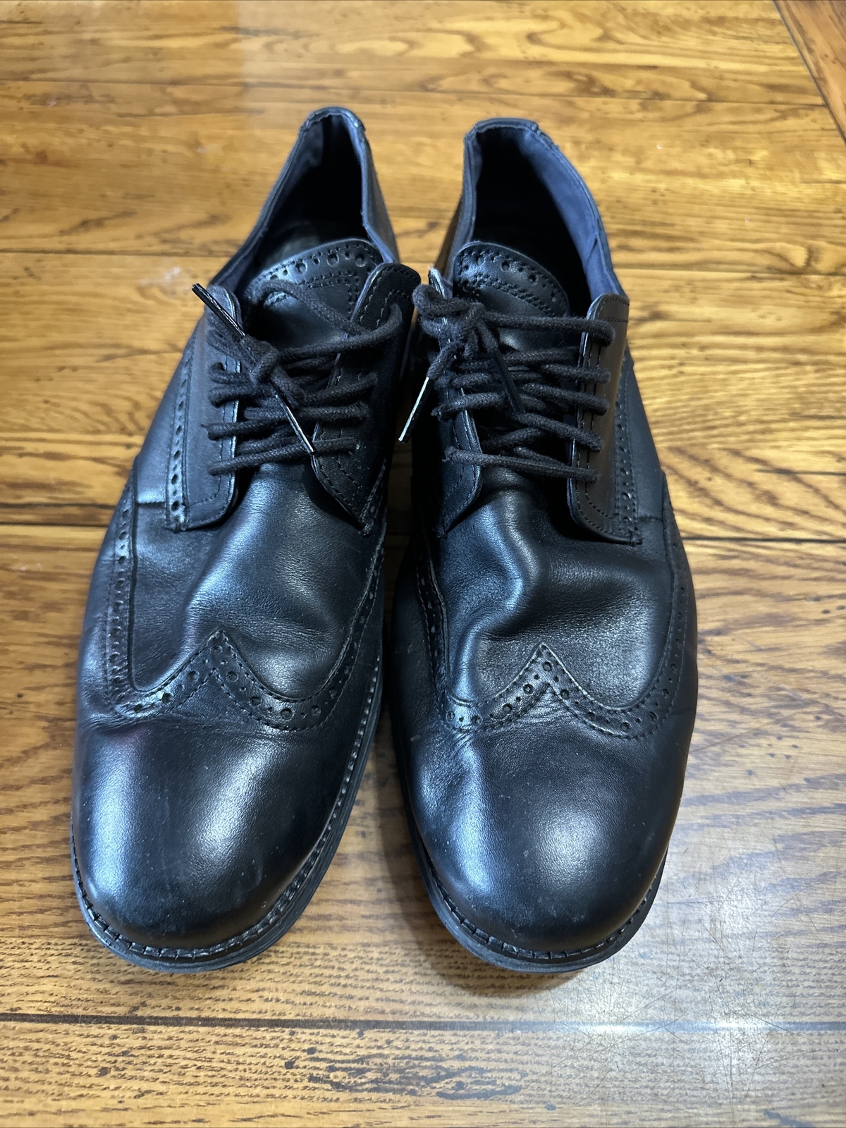 SAOLA Scarpe Oxford originali Cole Haan Grand Wingtip nere stile C27984 uomo 13 M